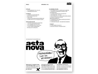 »astanova« – Zeitung des AStA der FH Köln
