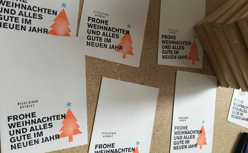 pixelstaub Weihnachtsmailing 2015