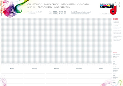 Geschäftsausstattung & Druckachen Druckerei Schwarz